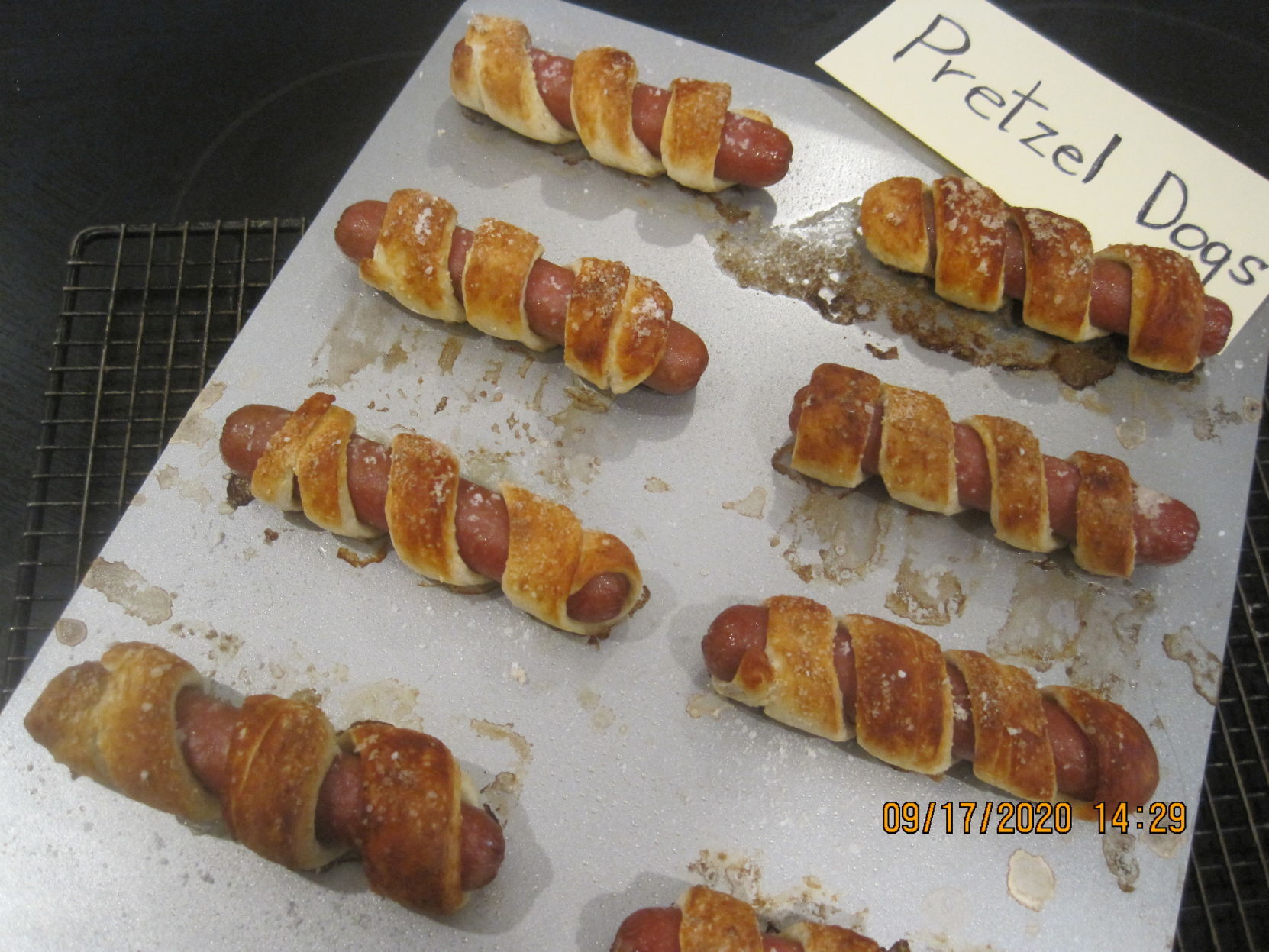Pretzel dogs